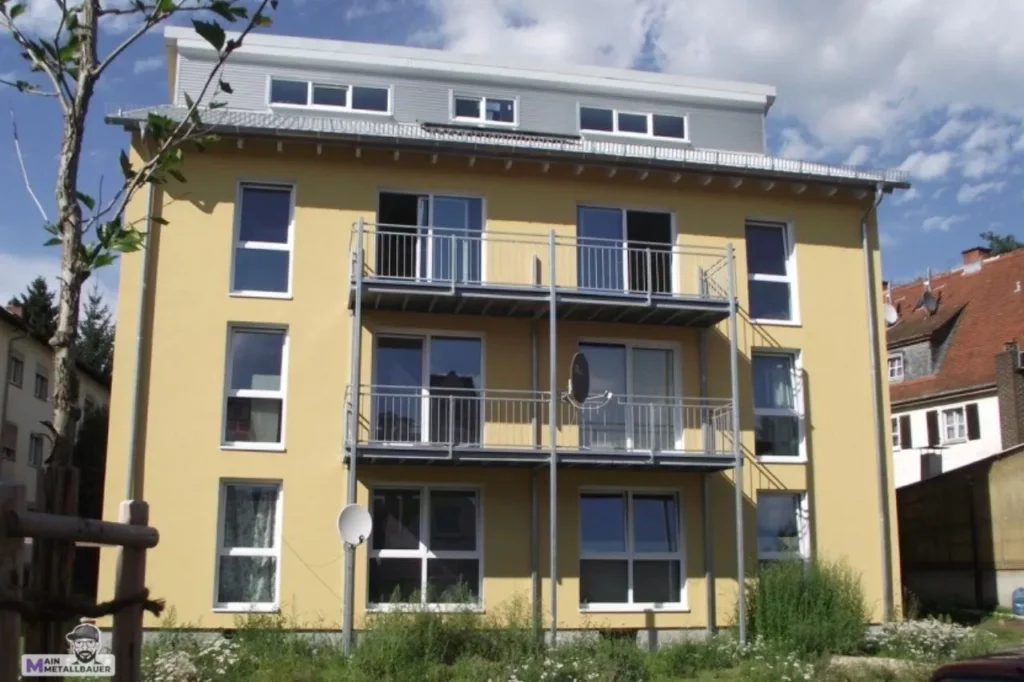 Balkonanlage Stahl verzinkt Stabgelaender