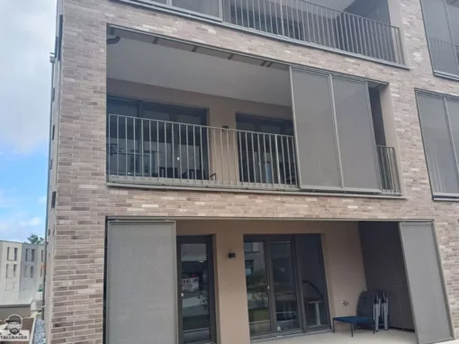 Edelstahlgelaender pulverbeschichteten Aluminium Musterblechfuellung