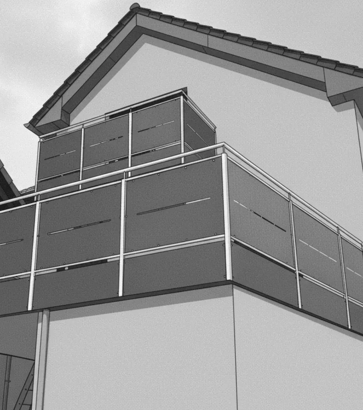 Start 1 Balkonanlagen & Balkongeländer aus Stahl und Edelstahl