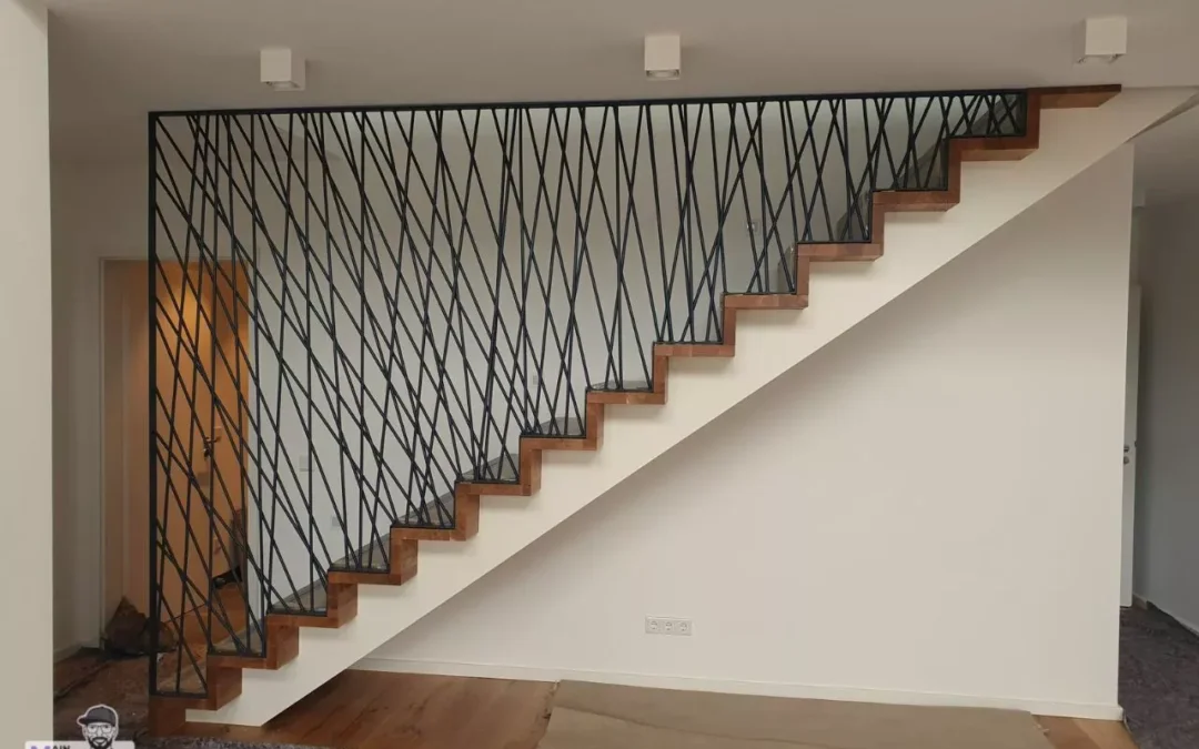 Designer Harfengelaender Aus Rundstaeben