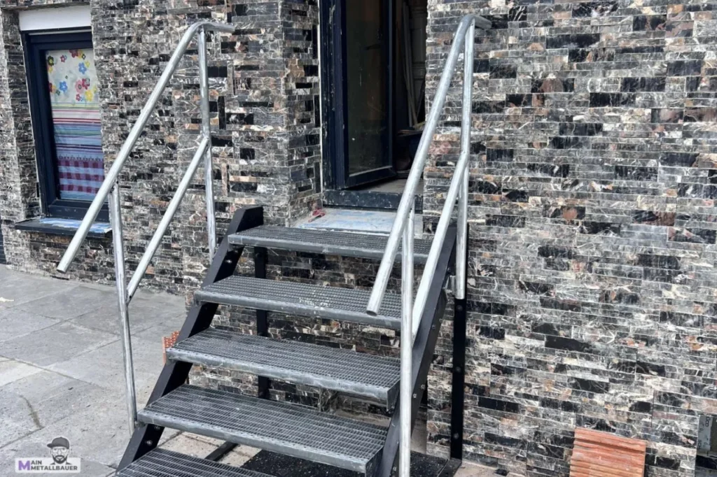 Industrietreppe und Industriegelaender Industrietreppe und Industriegelaender