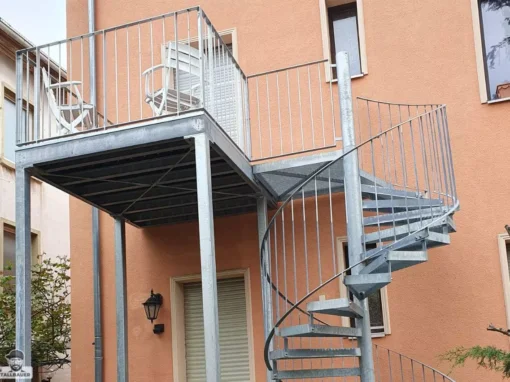 Spindeltreppe Inkl Anbaubalkon