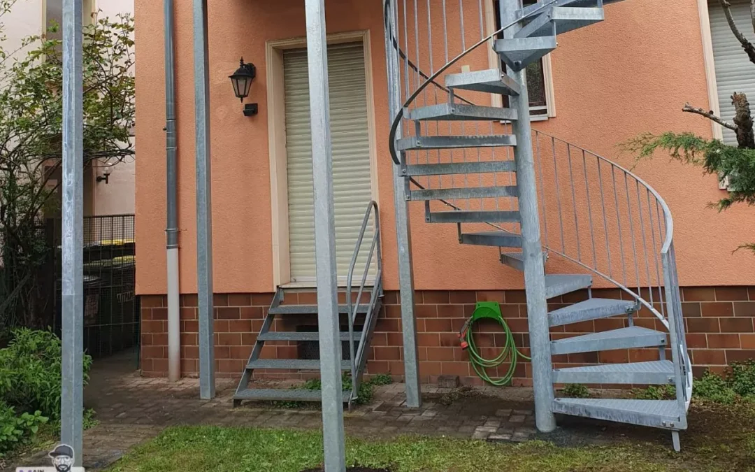 Spindeltreppe inkl Anbaubalkon