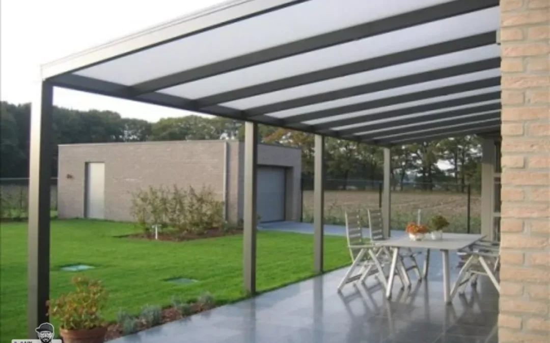 Terrassenueberdachung Mit Massivplatten Und Aluminium Unterbau