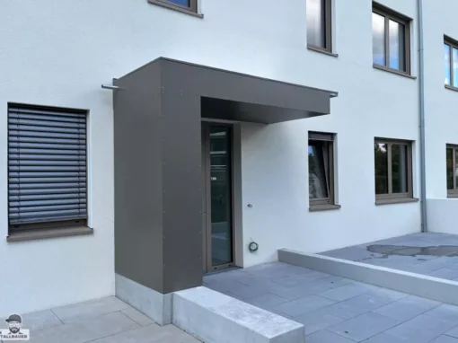 Vordach Inkl Briefkastenanlage