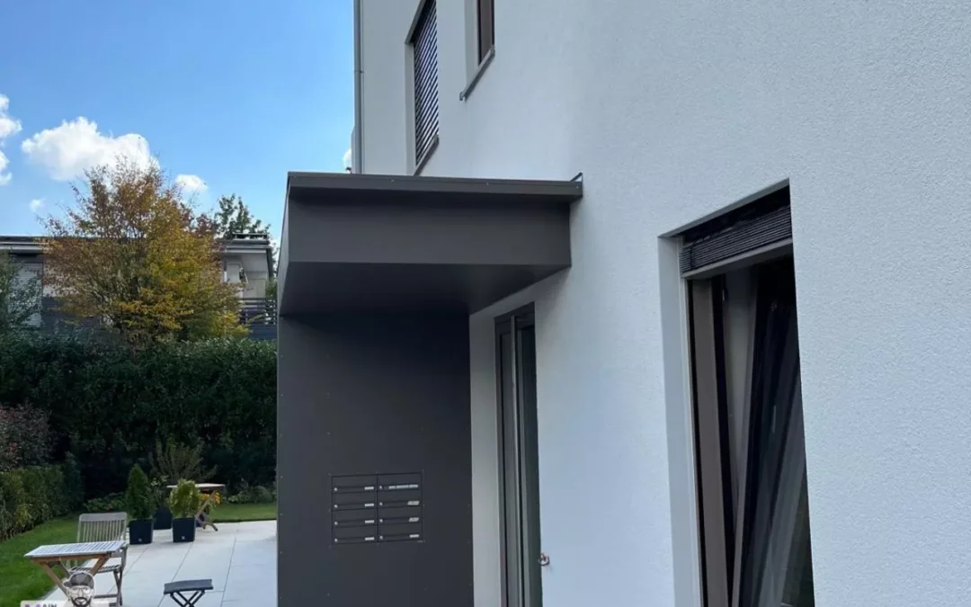 Vordach Inkl Briefkastenanlage