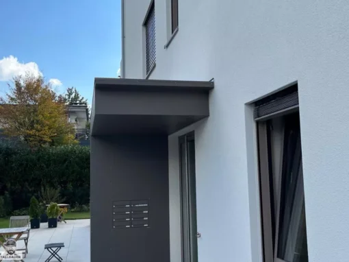 Vordach Inkl Briefkastenanlage